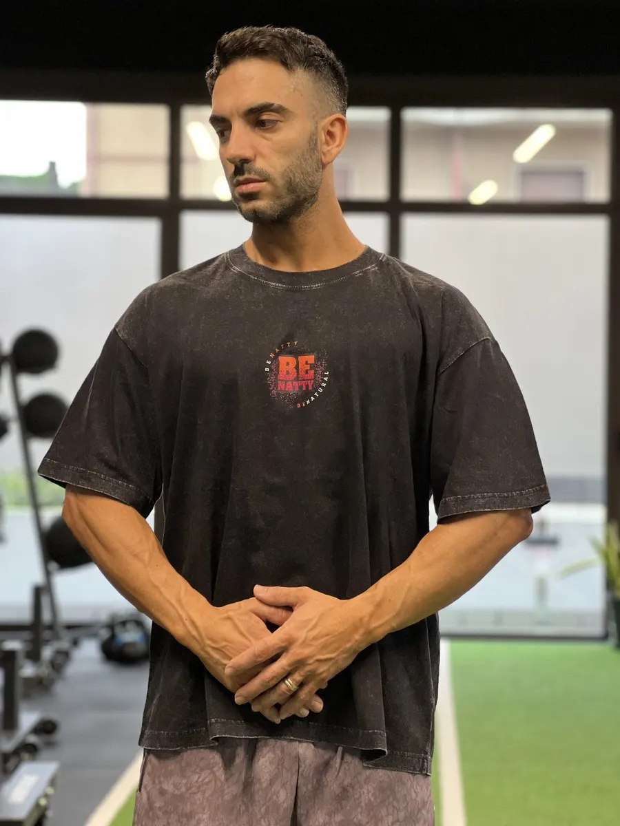 Oversized T-Shirt IRON BLACK